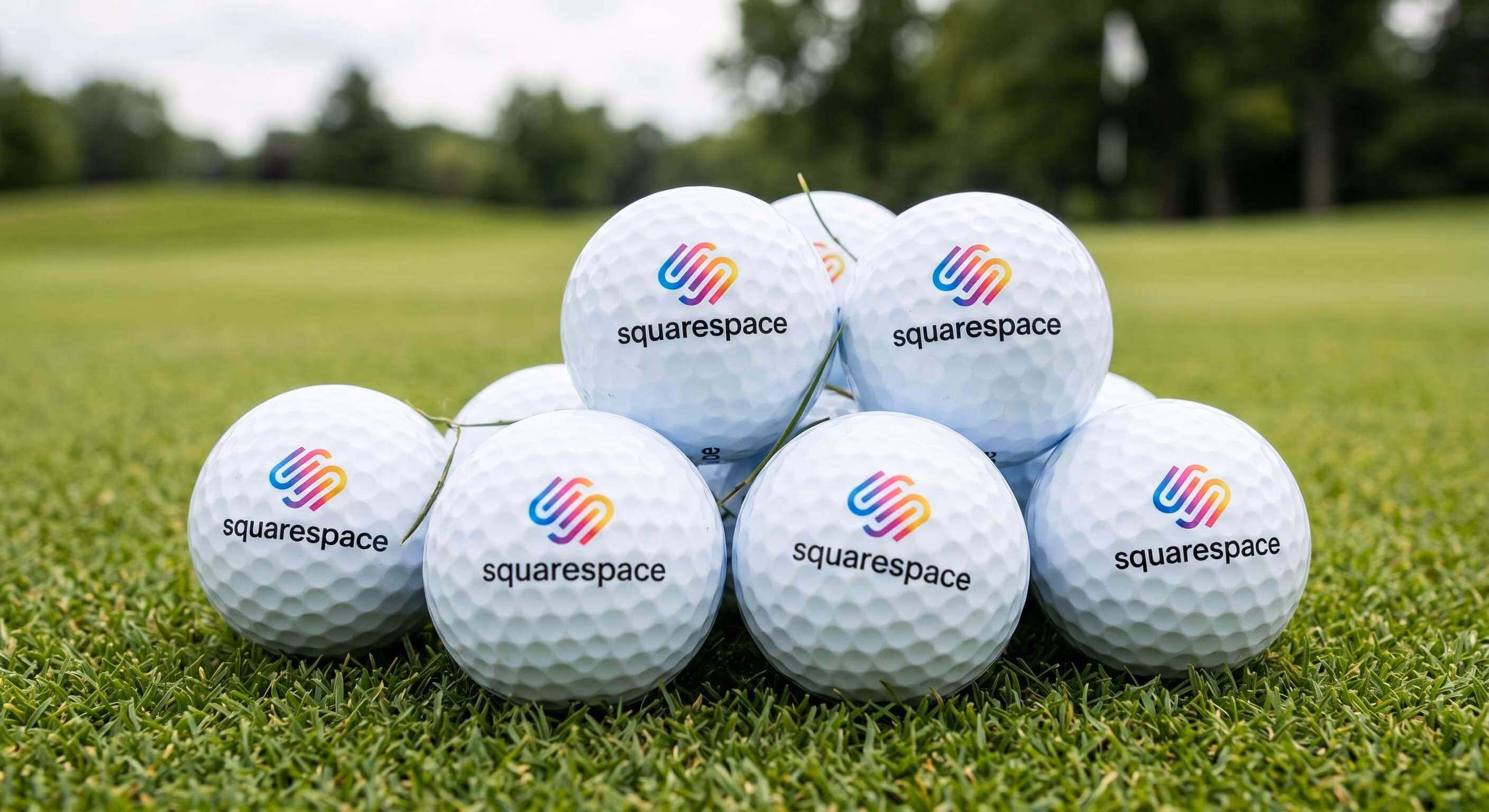 Custom color printed branded golf balls