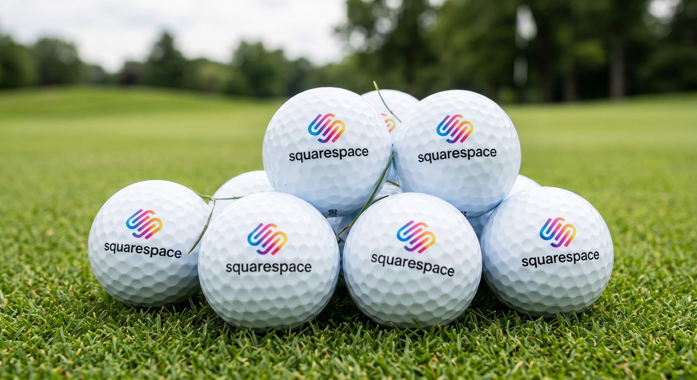 Custom color printed branded golf balls